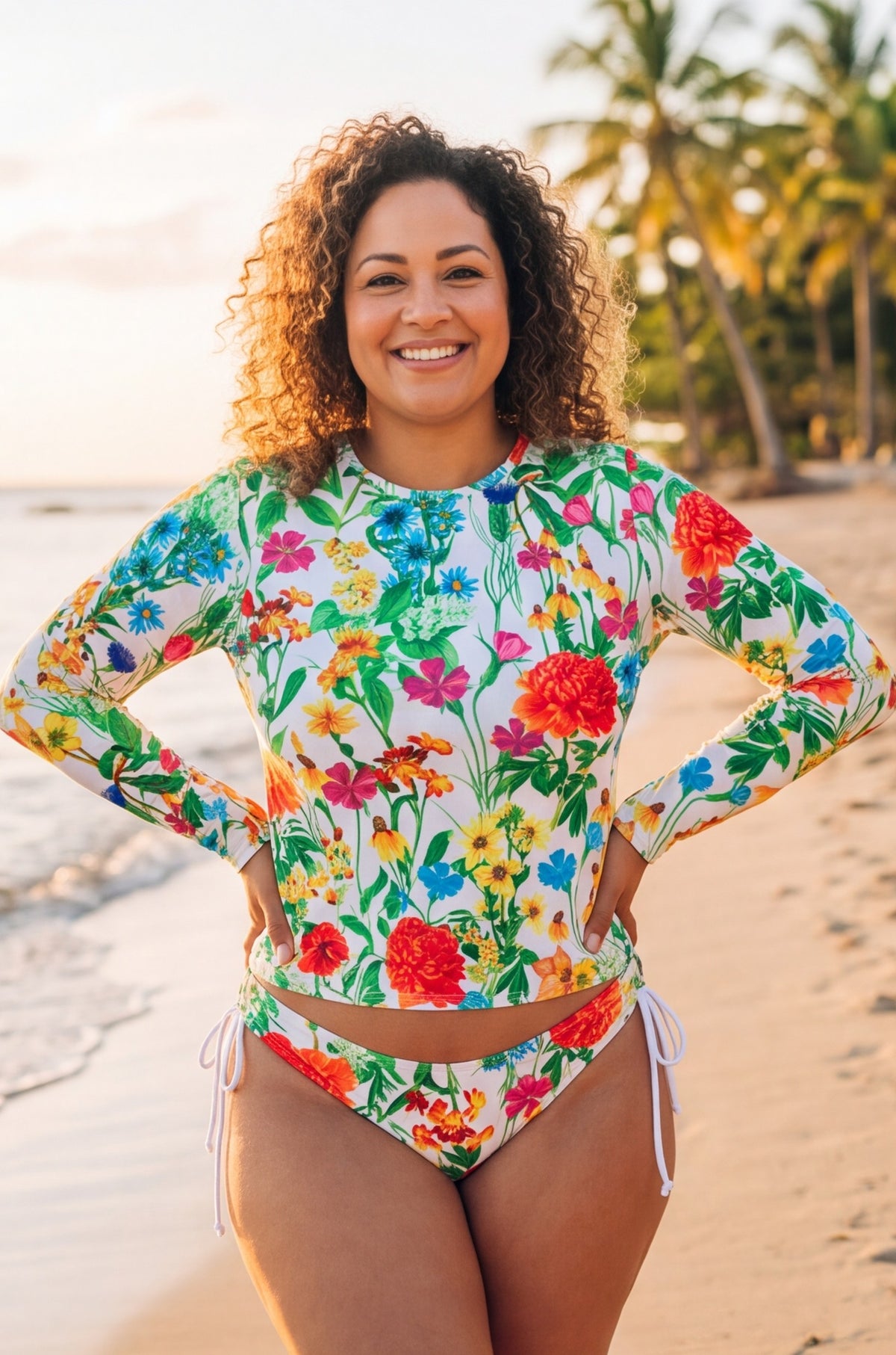 Botanical Garden 3-Piece Bikini (SM-runs small)