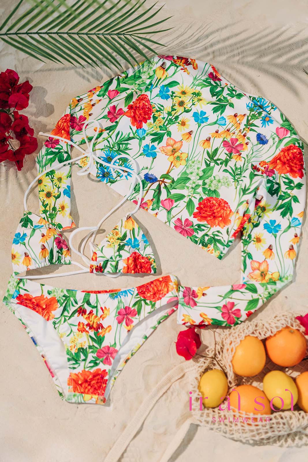 Colombian Botanical Garden 3-Piece Bikini (SM)