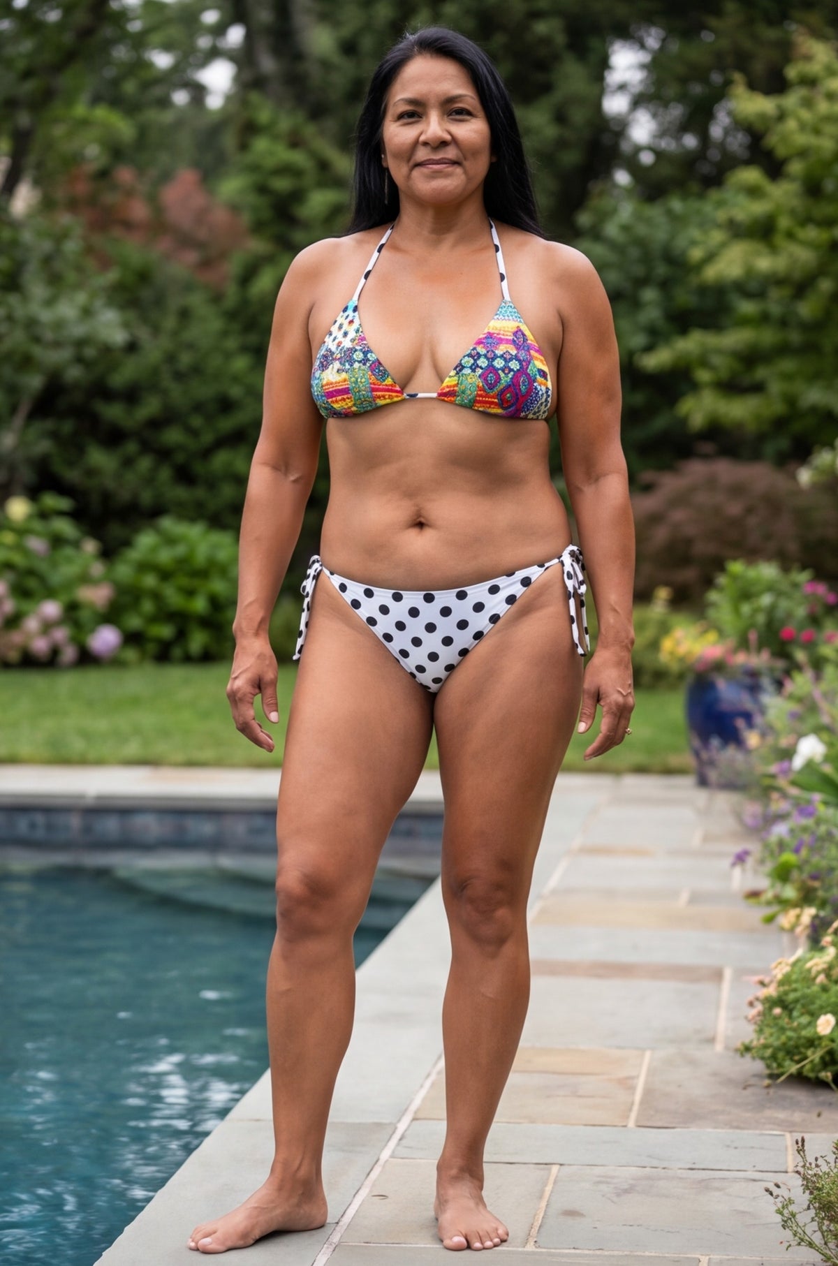 Reversible Mediterranean Triangle Bikini