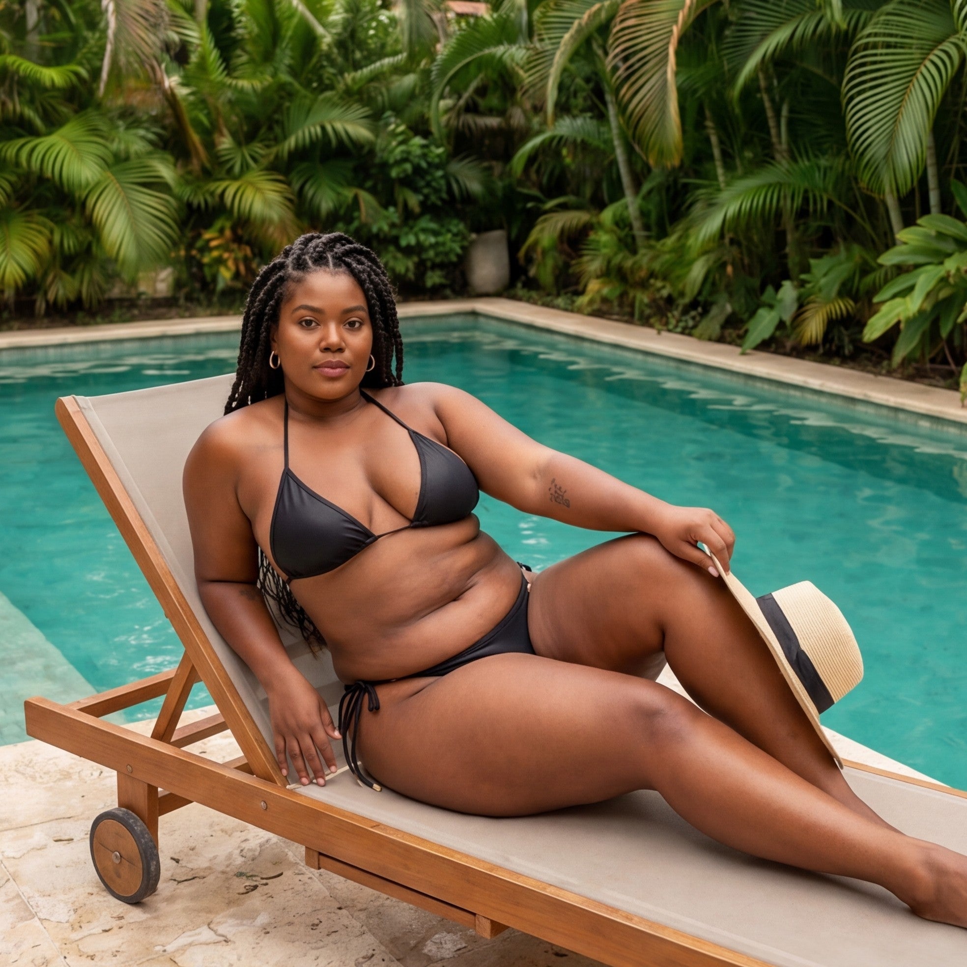 Colombian Onyx Black 2-Piece Bikini