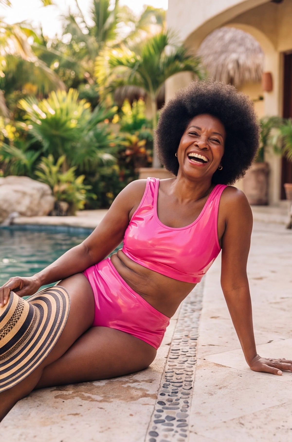 Coral Radiance Sporty 2-Piece Bikini (M)