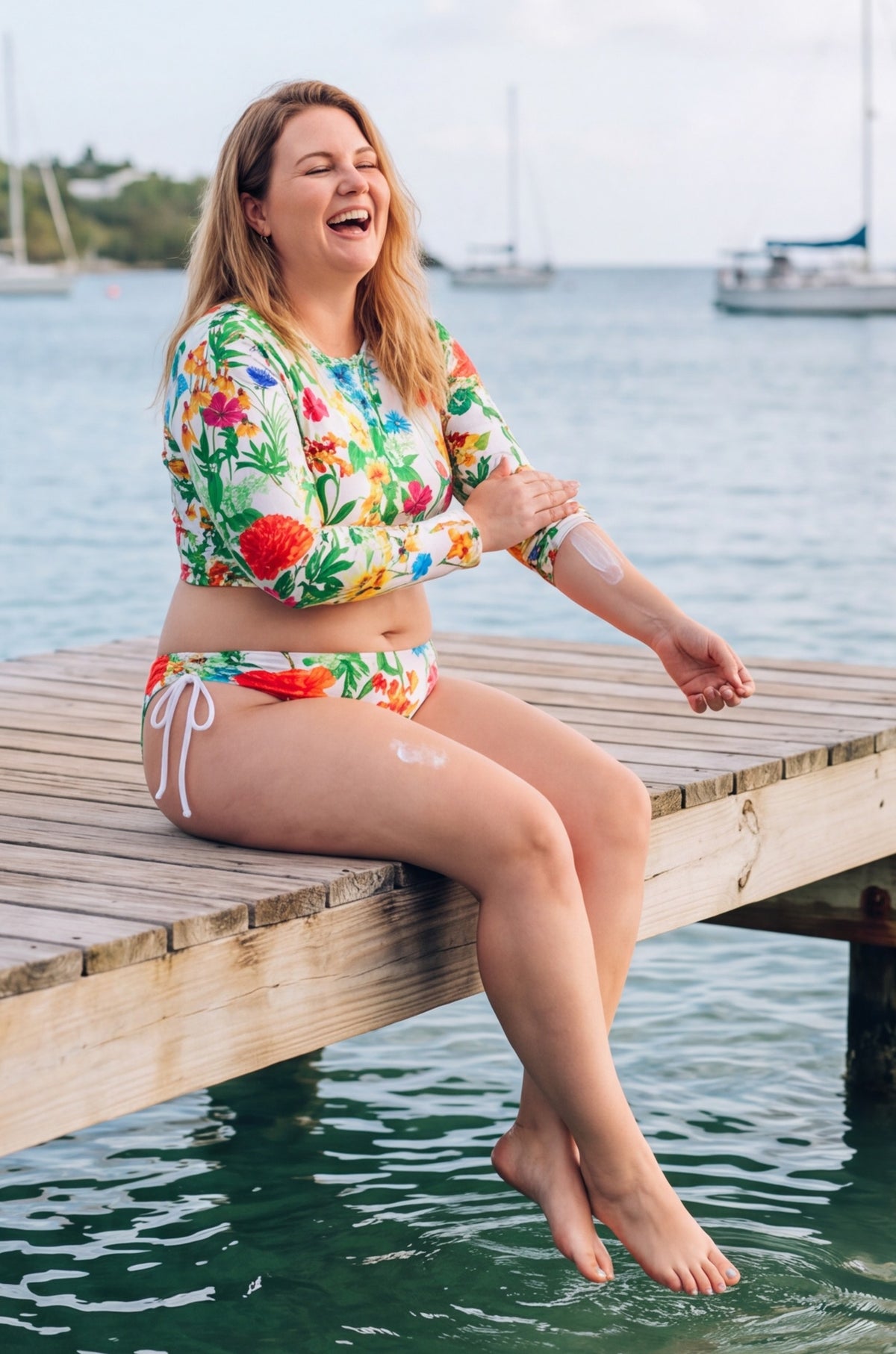 Botanical Garden 3-Piece Bikini (SM-runs small)
