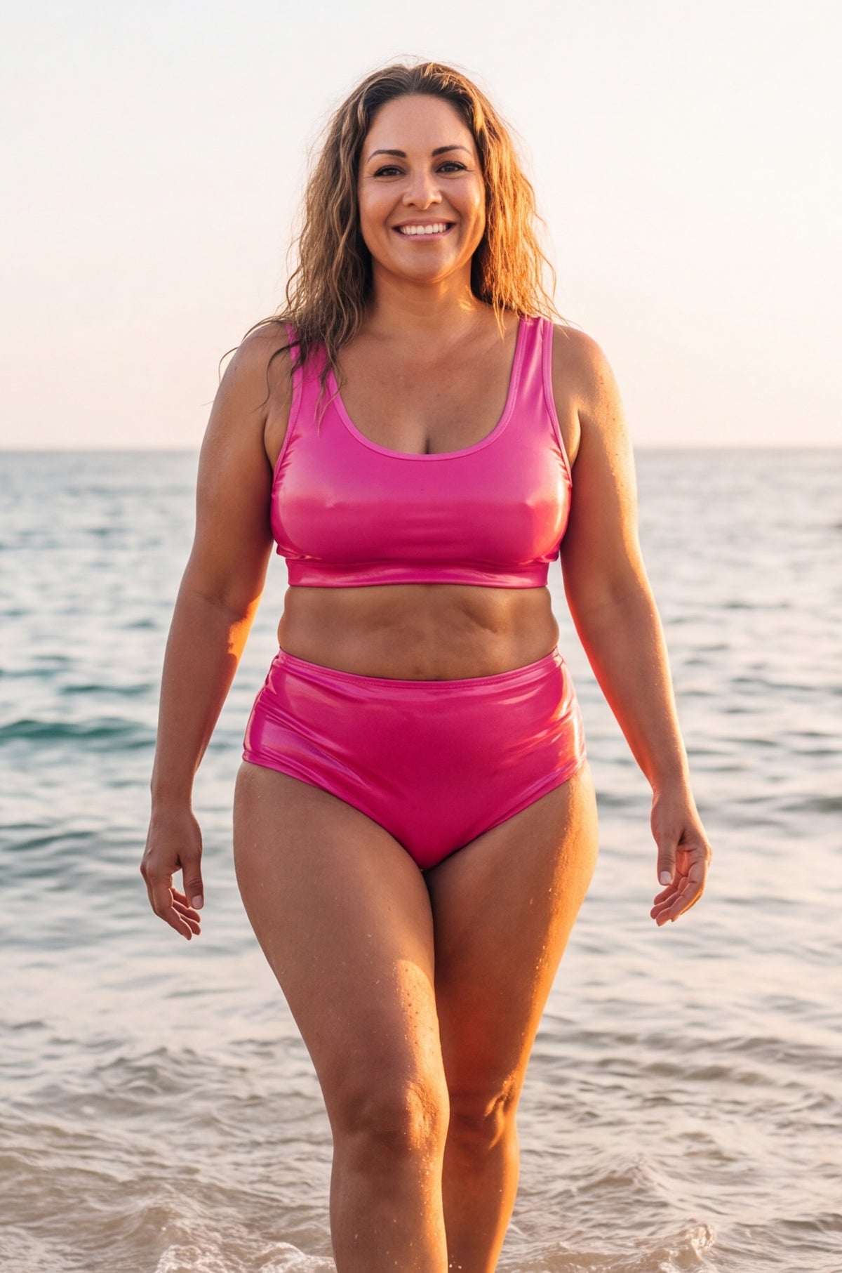 Coral Radiance Sporty 2-Piece Bikini (M)