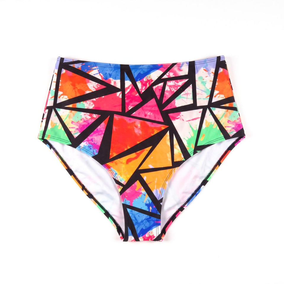 High-waisted, full back