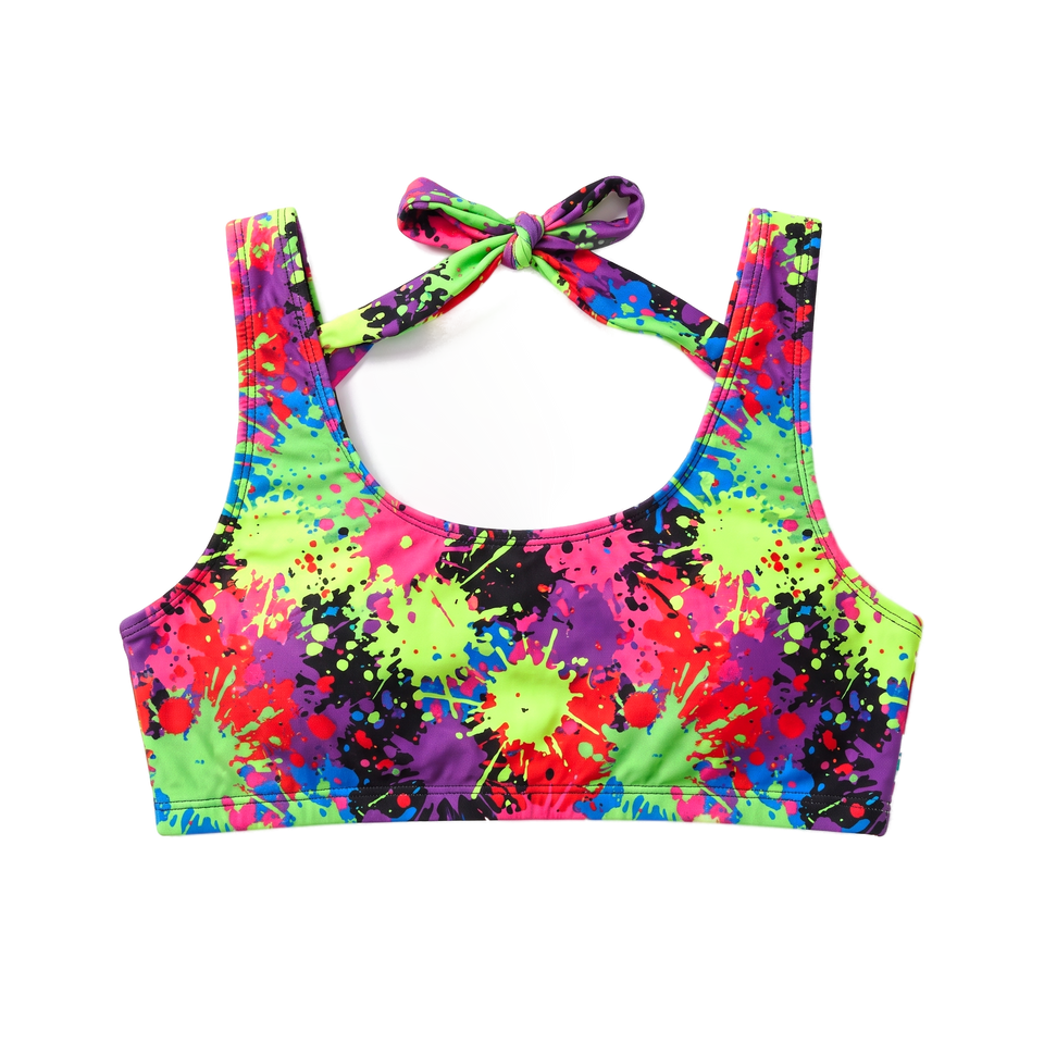 Sports bra cut