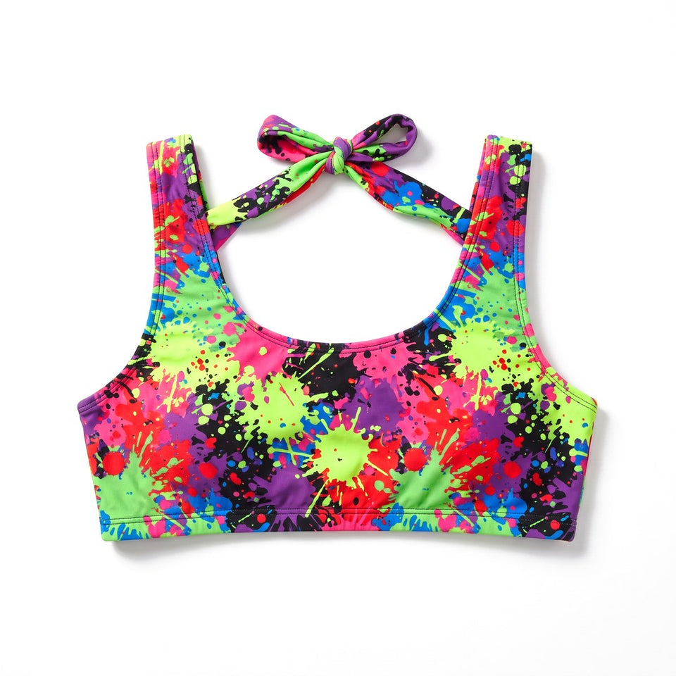Sports bra cut