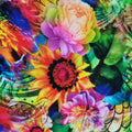 Flower print for the top