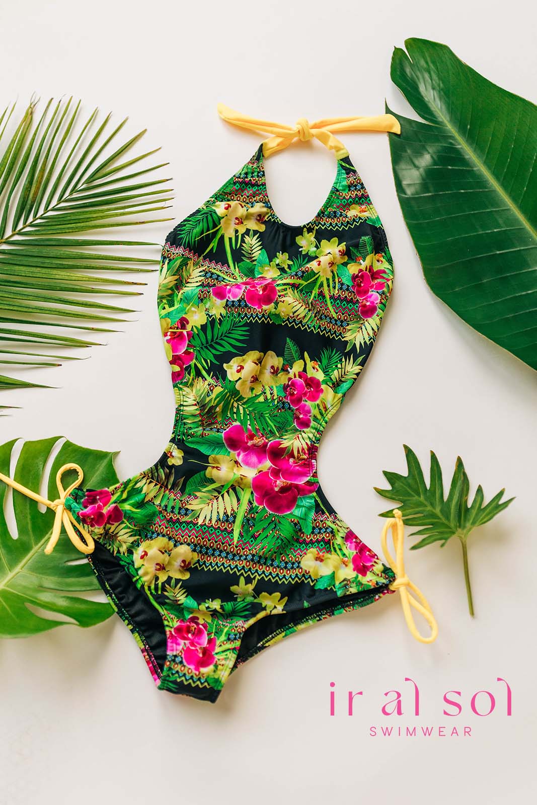 Colombian Orchid Oasis Monokini (M)