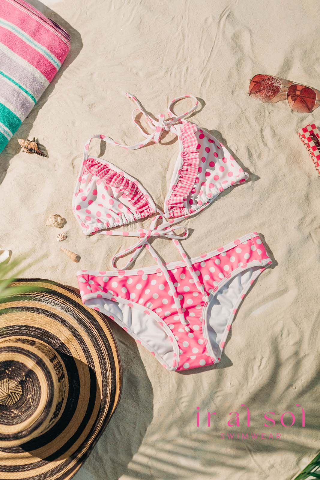 Colombian Polka Dot Perfection 2-Piece Bikini (SM)